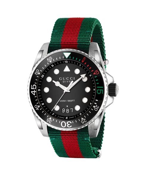 gucci sport watch red|Gucci men's watches on sale.